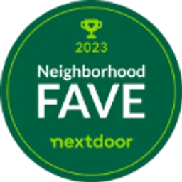 NextDoor Neighborhood Fave badge for Emerald Heat and Air