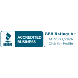 BBB Accredited Business badge for Emerald Heat and Air